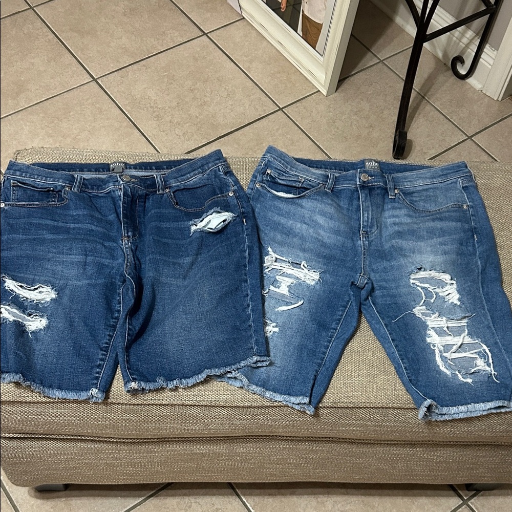 Bundle! Set of 2 New York & Company Soho Blue Jeans